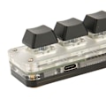 Miniatyrbild 5 av 8: Programmerbar Tangentbord USB 4 Tangenter Mini Bärbar Mekaniskt Tangentbord HID DIY Programmerbart Tangentbord RGB OSU Speltangentbord