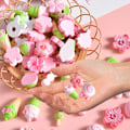 Miniatyrbillede 2 af 5: 30 stk. Blomsterharpiks, Kunstalbum Flatback Scrapbooking Pynt DIY Scrapbooking Håndværk Tilbehør