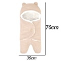 Miniatyrbilde 2 av 5: Baby Swaddle Teppe Jenter Gutter, Søt Nyfødt Swaddle Wrap