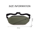 Pikkukuva 5 / 7: Fanny Pack miehille ja naisille - Muodikkaat vedenpitävät vyölaukut säädettävllä vyöllä juoksuun, vaellukseen ja matkustamiseen