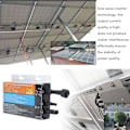 Miniatyrbilde 6 av 8: 500W Solcelle Mikroinverter Sinusbølge Strømvern Aluminium Legering AC 220V Solcelle Netttilkoblet Mikroinverter for Solcellepanel