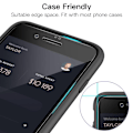 Miniatyrbillede 5 af 5: 2 Pak Iphone 7&8 SE (2020-2022) Sort - Hærdet Glas 9H - 3D