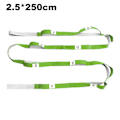 Miniatyrbild 2 av 5: Yogastrap - Stretchband utan elasticitet, för rehabilitering, Pilates, dans
