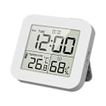 Miniatyrbild 1 av 11: Digital Duschklocka med Alarm Termometer Hygrometer Klocka Vägg N1Y1 White 1pcs