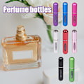 Miniatyrbild 10 av 11: 5ml Dispenserflaska Aluminium Portabel Rese Kosmetikflaska Spray Återfyllningsbara Bottenprover C1d4  green 1pc