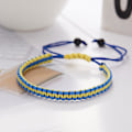 Miniatyrbild 8 av 11: Ukraina Stickade Armband Justerbart Ukraina Fredsarmband V4O1 S8M4 Z1O4 N6Y9 C One size