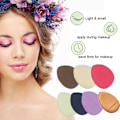 Miniatyrbild 2 av 11: Mini Size Finger Puff Set Makeup Sponge Concealer Foundation Det  purple One-size
