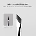 Miniatyrbild 9 av 11: Liten Platt Diagonal Eyelinerborste Ultratunn Sminkborste Verktyg Smink M9V6 silkworm brush 1pcs