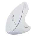 Miniatyrbild 5 av 11: 1x trådlös spelmus vertikal ergonomisk optisk möss för PC white without battery