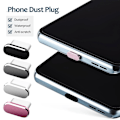 Miniatyrbild 3 av 11: USB C Dammskydd Typ C Dammskydd Telefon Port Skydd GX ST Gray 1pcs