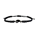Miniatyrbild 1 av 11: Tai Chi Flätat Armband Par Snöre Handvävt Handrep O7b3 sliver black onesize