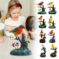 Miniatyrbild 2 av 11: Elektrisk Fågel Röststyrning Papegojor Kontorsinredning Gåva Sensor Si 7 1pcs