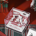Miniatyrbild 7 av 11: 3D kalender papper carving anteckningar Jul Björn Anteckningsblock` T7J1 V6X2