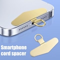 Miniatyrbild 3 av 11: Telefonremmar i rostfritt stål, packning, universell, ultratunn, hållbar flik D5 gold one size