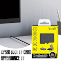 Miniatyrbild 9 av 11: TF-kortläsare USB TYP C och USB-gränssnittsadapter utrustad med Nad N3D1
