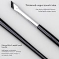 Miniatyrbild 10 av 11: Liten Platt Diagonal Eyelinerborste Ultratunn Sminkborste Verktyg Smink M9V6 eyebrow brush, 1pcs