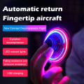 Miniatyrbild 7 av 11: Mini Drone LED UFO Typ Flygande Helikopter Spinner Fingertop Upgr blue onesize