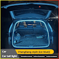 Miniatyrbild 1 av 11: Bil Hög Ljusstyrka Bagagebelysning Ambient Ljus Interiör Led Automatisk Ljus Baklucka Strip M5k6 Blue 4M 1set