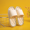 Miniatyrbild 6 av 11: Bekväma Pillow Slides Anti-Slip Sandaler Ultra Mjuka Tofflor Hem Utomhus Sko Hot white 40/41