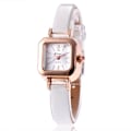 Miniatyrbild 7 av 11: Ny Modeklocka Koreansk Version Retro Quartz Klocka Tunt Band Sm Red One size
