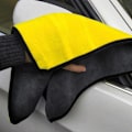 Miniatyrbild 4 av 11: Superabsorberande Mikrofiberhanddukar för Biltvätt och Rengöring Gray yellow One size