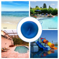 Miniatyrbild 10 av 11: Bubbelboll Transparent Hoppbar Uppblåsbar Rolig Leksak Boll Infl blue one-size