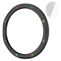 Miniatyrbild 1 av 11: Metallram för Xiaomi Watch S4 S3 Skydd med Film Klockfodral för Klockram W1b5 Black Rainbow For Xiaomi Watch S4 S3