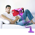 Miniatyrbild 7 av 11: Lazy Arm Mobiltelefonfäste Flexibel Hållare Gooseneck Clamp J8T1 black One-size