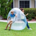 Miniatyrbild 3 av 11: Bubbelboll Transparent Hoppbar Uppblåsbar Rolig Leksak Boll Infl green one-size