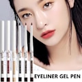 Miniatyrbild 3 av 11: Automatisk Eyeliner Gel Penna Bra Icke-utsmetande Ögonpenna Långvarig Snabbtorkande Eyeliner Och S1y5 A03 # Mocha Brown One size