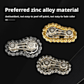 Miniatyrbild 8 av 11: Hand Spinner Kedjeväxel Fingertopp Drev Stress Relief Leksak Fidget Spinner HET Golden 1pcs