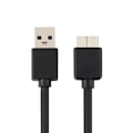Miniatyrbild 4 av 11: USB 3.0 AM Hane till Micro B Kabel Super Speed Adapter För Extern HDD Sladd E0P0 BLACKC 0.4M