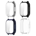 Miniatyrbild 5 av 11: För Redmi Watch 5 Active / 5 Lite Skyddsfodral TPU Vattentätt Klockskydd A0 clear  for Watch 5 Lite