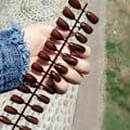 Miniatyrbild 1 av 11: 24 st Enfärgade Falska Nagelremsor Långa Balett Nagelremsor; Y15 24pcs