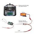 Miniatyrbild 3 av 11: RC Fjärrkontrollerad AUX på/av Elektronisk Strömbrytare JST Kablar Hona 2/20A high pressure 3V-30 20A