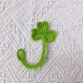 Miniatyrbild 11 av 11: Kreativ Stickad Virkad Löv Grodd Datakabel Rem Handgjord H UK Lager leaf one-size