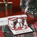 Miniatyrbild 11 av 11: 3D kalender papper carving anteckningar Jul Björn Anteckningsblock` T7J1 V6X2