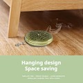 Miniatyrbild 8 av 11: Myggspiralbricka Lätt att rengöra Myggspirallåda Hängbar Undvik brännskador Hot L7 Golden 1pcs
