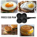 Miniatyrbild 11 av 11: 4 Håls Omelettpanna Burger Ägg Pannkakstillverkare Bakelit 2024A Stekpanna X5J6