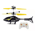 Miniatyrbild 1 av 11: Fjärrkontroll Induktionshelikopter Med Fjärrkontroll Kan Accelerera Hängande Flygande Leksak Lämplig För Interaktiva Flygleksaker yellow with Remote control