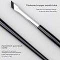 Miniatyrbild 5 av 11: Liten Platt Diagonal Eyelinerborste Ultratunn Sminkborste Verktyg Smink M9V6 eyebrow brush, 1pcs