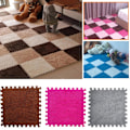 Miniatyrbild 4 av 11: Mockasömnad Matta Mjuk Plysch Matta Heminredning Mattor För Barn Dekor Sovrum S7Q0 rose red 1pcs