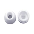 Miniatyrbild 1 av 11: 1 par hörlurskuddar Mjuka silikon Ersättningsöronproppar för AirPods ьф а △} whiteC small