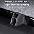 Miniatyrbild 9 av 11: För Tesla Model 3 Highland Y Launch 2025 Luftfräschare Adapter Ventil Luft Bil Aromaterapi Clip W9 2pcs One size