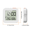 Miniatyrbild 2 av 11: Digital Duschklocka med Alarm Termometer Hygrometer Klocka Vägg N1Y1 White 1pcs