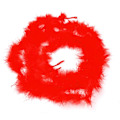 Miniatyrbild 1 av 11: Kalkonfjäderremsa Fluffig Boa 2M Dam Party Bröllopsdekor DIY Hantverk. red one-size