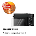 Miniatyrbild 6 av 11: För Lumix Dc-tz99$ För Panasonic Zs99 Tz99 Film Kamerahärdat Film Kameraskärmskydd B4f5 HDA for LUMIX DC 2pcs