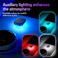 Miniatyrbild 3 av 11: Mini USB Sensor Lampa Bil Interiör LED Ljus Kontroll Atmosfär Ljus- C 1pcs