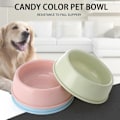 Miniatyrbild 4 av 11: Skål för husdjur, hund och katt, resefotspår, matningsfoder, vatten, plast pink one-size