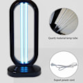 Miniatyrbild 7 av 11: Ultraviolett Sterilisering Germicidal Lampa Ozon Desinfektion Sovrum Eu black 1pcs